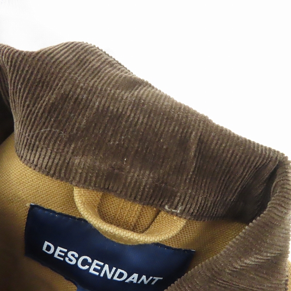 実際に弊社で買取させて頂いたDECENDANT/ディセンダント MFG CHORE JACKET ダック地 カバーオール/2の画像 5枚目