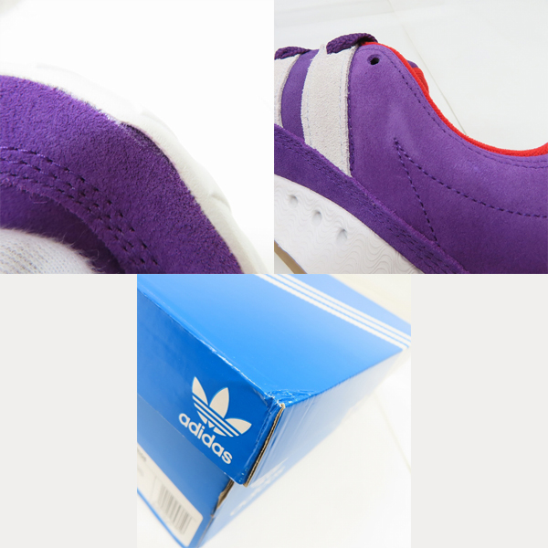実際に弊社で買取させて頂いたatmos/アトモス×adidas/アディダス Adimatic Glory Purple スニーカー GV6712/26の画像 6枚目