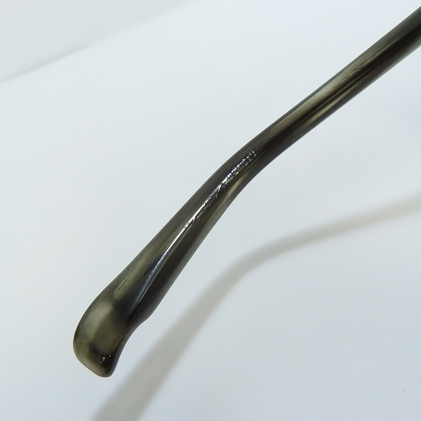 実際に弊社で買取させて頂いた999.9/フォーナインズ レンズ度入り フルリム メガネフレーム/眼鏡/アイウェア S-823Tの画像 8枚目