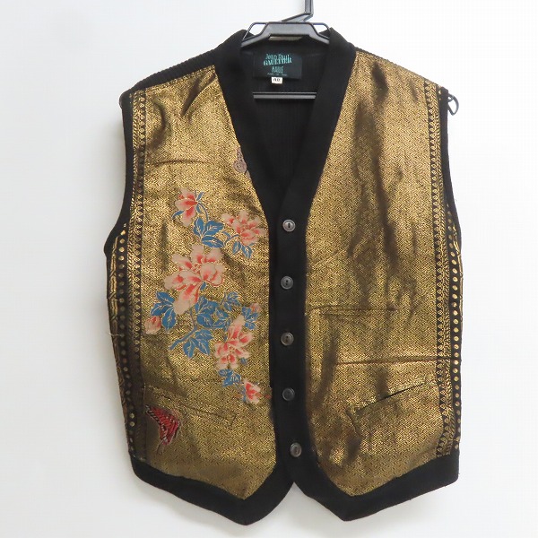 実際に弊社で買取させて頂いたJEAN PAUL GAULTIER/ジャンポールゴルチエ ベスト 刺繍 48