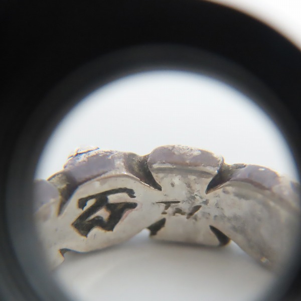 実際に弊社で買取させて頂いたTRAVIS WALKER/トラヴィスワーカー クロスリング/8号の画像 8枚目