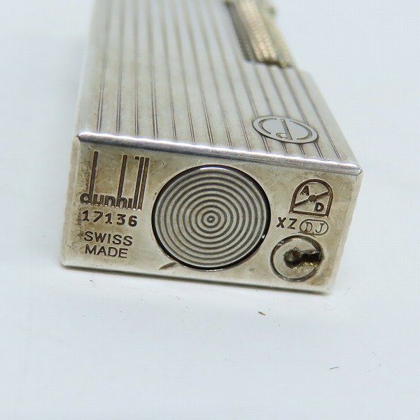 実際に弊社で買取させて頂いたdunhill/ダンヒル サイドローラー ガスライター シルバーの画像 5枚目
