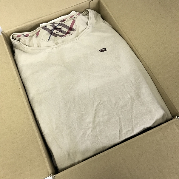 実際に弊社で買取させて頂いた【おまとめ品】BURBERRY/バーバリー LACOSTE/ラコステ POLO JEANS/ポロジーンズ 他 ロンT/シャツ/ジャケット 等