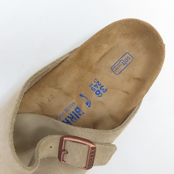 実際に弊社で買取させて頂いたBIRKENSTOCK/ビルケンシュトック ZURICH BS/チューリッヒ スエード サンダル 1009533 /38の画像 4枚目