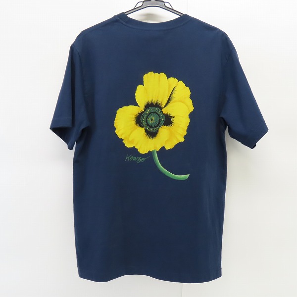実際に弊社で買取させて頂いたKENZO/ケンゾー 22SS Poppy Loose T-Shirt/半袖Tシャツ バック花柄プリント/Mの画像 1枚目