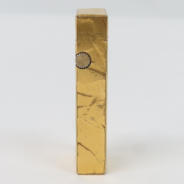 実際に弊社で買取させて頂いたdunhill/ダンヒル サイドローラー ガスライター ゴールドの画像 2枚目