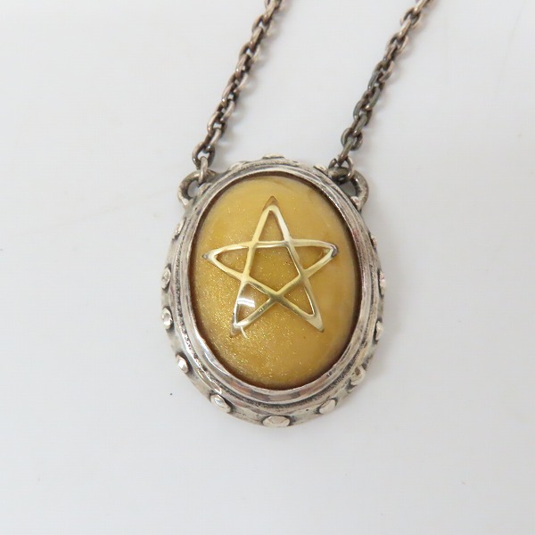 実際に弊社で買取させて頂いたALEX STEETER/アレックスストリーター 2011年限定 エンジェルハートネックレス/ペンダント パールの画像 1枚目