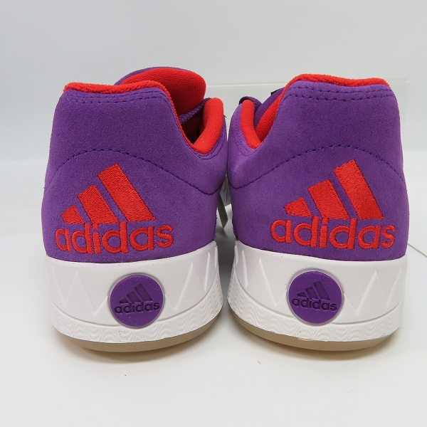 実際に弊社で買取させて頂いたatmos/アトモス×adidas/アディダス Adimatic Glory Purple スニーカー GV6712/26の画像 1枚目