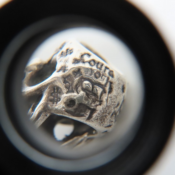 実際に弊社で買取させて頂いたBill Wall Leather/BWL/ビルウォールレザー グッドラックスカル ビーズ ゴールドサダー ストーンの画像 8枚目