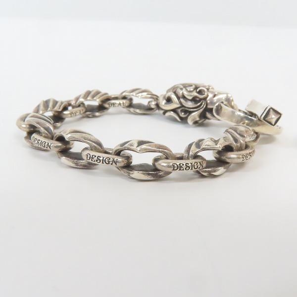 実際に弊社で買取させて頂いたDEAL DESIGN/ディールデザイン イーグルヘッド チェーン ブレスレットの画像 2枚目