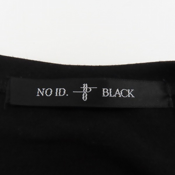実際に弊社で買取させて頂いたNO ID./ノーアイディー スカーフ切替ルーズT Tシャツ 446006-384T/ONEの画像 2枚目