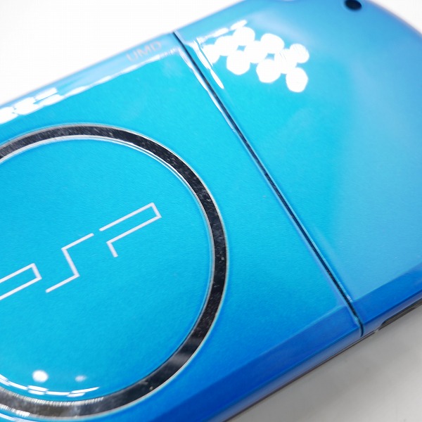 実際に弊社で買取させて頂いたSONY/ソニー PlayStation Portable/PSP/プレイステーションポータブル 本体 PSP-3000 バイブラント・ブルー【簡易動作確認済】 の画像 8枚目