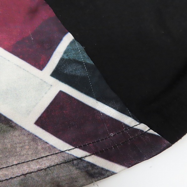 実際に弊社で買取させて頂いたNO ID./ノーアイディー スカーフ切替ルーズT Tシャツ 446006-384T/ONEの画像 5枚目