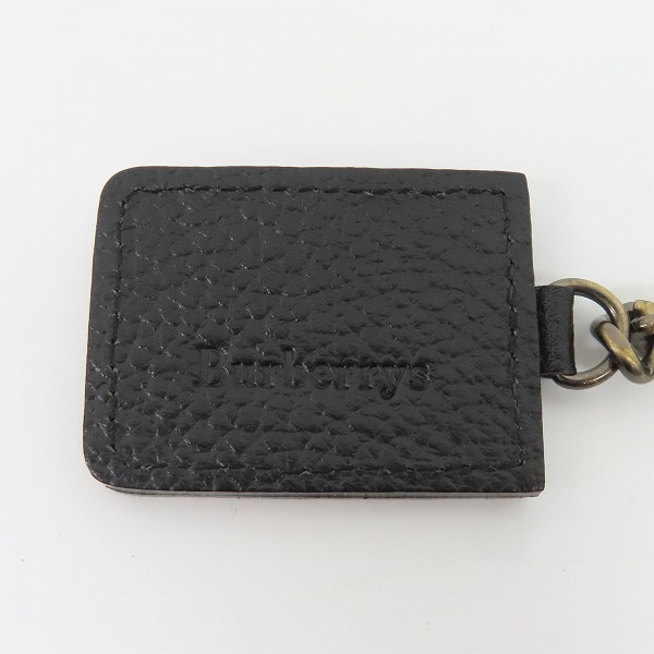 実際に弊社で買取させて頂いたBurberrys/バーバリー レザー キーホルダーの画像 1枚目