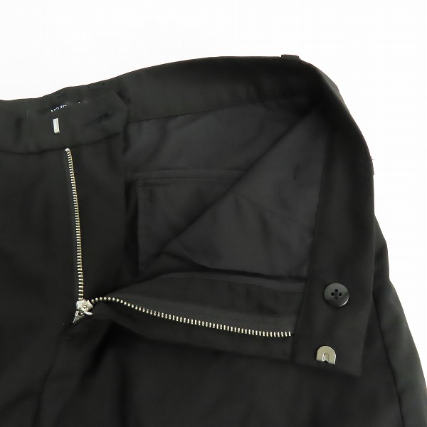 実際に弊社で買取させて頂いたNO ID. BLACK/ノーアイディー ブラック アシンメトリータックPT パンツ 448006-659P/1の画像 5枚目