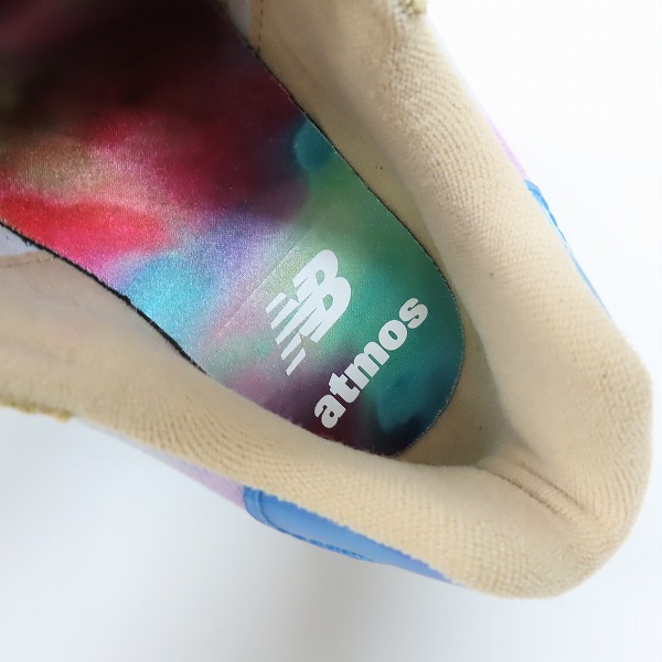実際に弊社で買取させて頂いたNEW BALANCE×atmos/ニューバランス×アトモス 57/40 Beachside/ビーチサイド ローカットスニーカー M5740AT/27.5の画像 4枚目