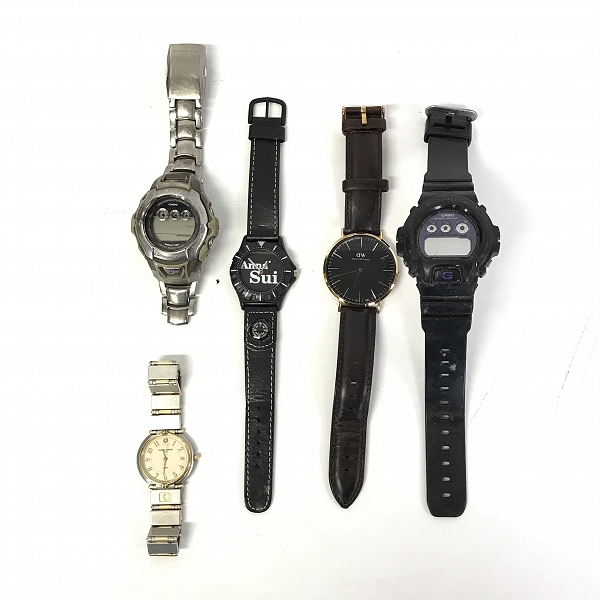 実際に弊社で買取させて頂いた【おまとめ品】G-SHOCK/ダニエルウェリントン 他 GW-700TDJ/DW-690MF 等 腕時計