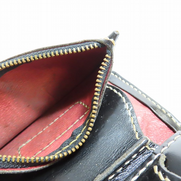 実際に弊社で買取させて頂いたTHE FLAT HEAD/フラットヘッド コードバン コンチョ付き 財布/ウォレットの画像 4枚目