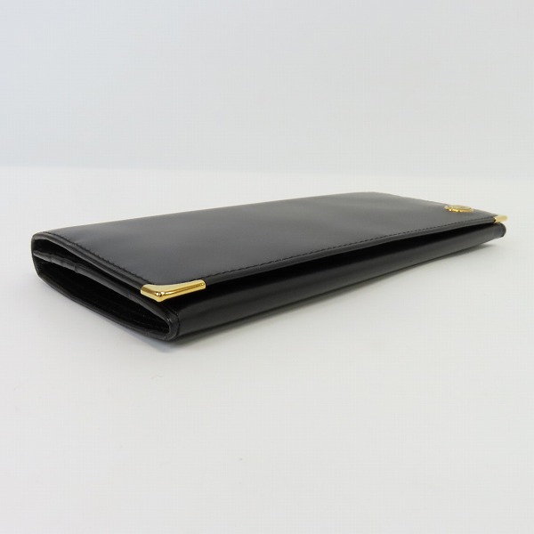 実際に弊社で買取させて頂いたALFRED DUNHILL/アルフレッド・ダンヒル 二つ折り 長財布/長札入れの画像 2枚目