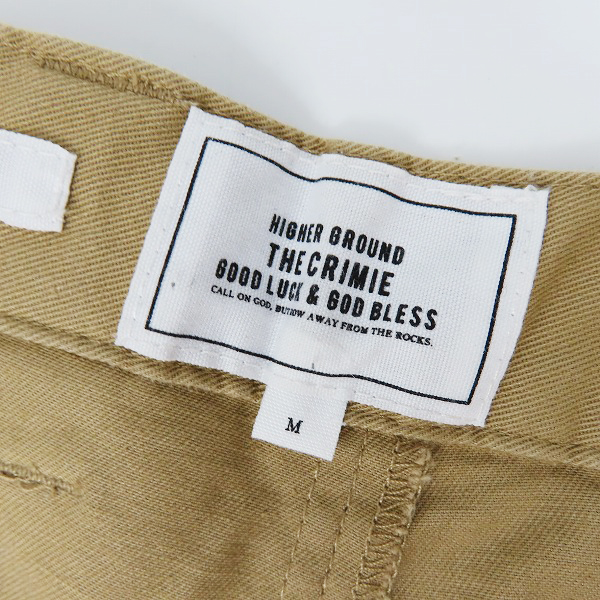 実際に弊社で買取させて頂いたTHE CRIMIE/クライミー STRETCH FABLIC ワークパンツ/Mの画像 3枚目