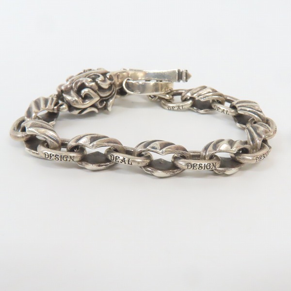 実際に弊社で買取させて頂いたDEAL DESIGN/ディールデザイン イーグルヘッド チェーン ブレスレットの画像 1枚目