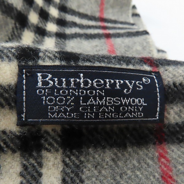 実際に弊社で買取させて頂いたBurberry's/バーバリー  チェック柄 マフラーの画像 4枚目