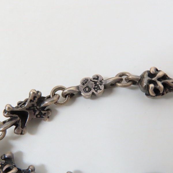 実際に弊社で買取させて頂いたBILL WALL LEATHER/BWL/ビルウォールレザー マルチリンク ネックレスチェーンの画像 7枚目