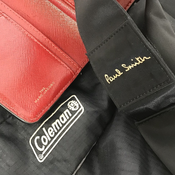実際に弊社で買取させて頂いた【おまとめ】ポールスミス/マークジェイコブス/コールマン 他 バッグ/財布 等の画像 1枚目