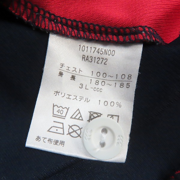 実際に弊社で買取させて頂いたCANTERBURY/カンタベリー ブリティッシュ＆アイリッシュ・ライオンズ ウィンガーポロ /RA31272/3Lの画像 3枚目