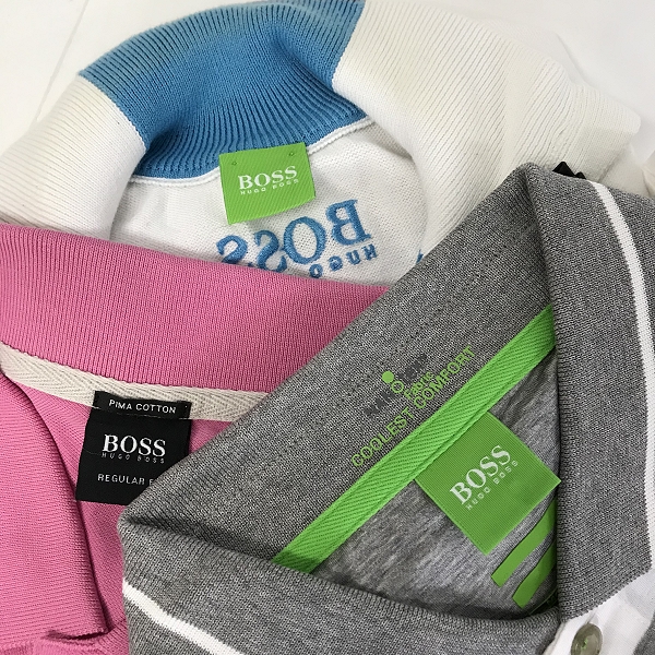 実際に弊社で買取させて頂いた【おまとめ品】HUGO BOSS/ヒューゴボス ポロシャツ/ハーフジップシャツ の画像 1枚目