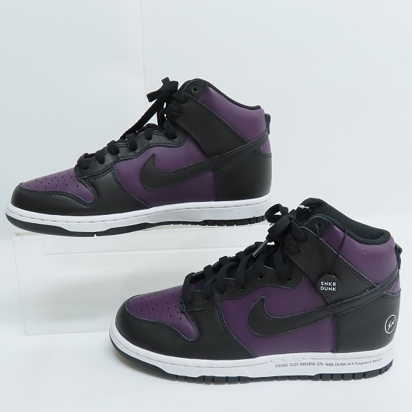 実際に弊社で買取させて頂いたNIKE×FRAGMENT DESIGN/ナイキ×フラグメントデザイン DUNK HI/F ダンクハイ 北京 DJ0382-600/26.5の画像 3枚目