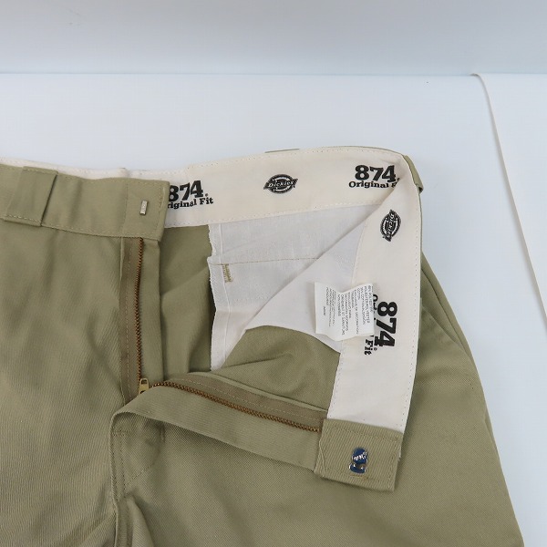 実際に弊社で買取させて頂いたDICKIES/ディッキーズ 874 original fit チノパンツ ワークパンツ W34L30の画像 2枚目