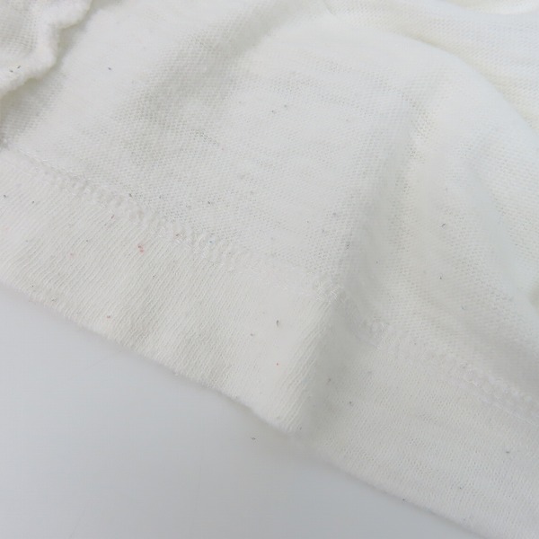 実際に弊社で買取させて頂いたTHE CRIMIE/クライミー コットン 長袖Tシャツ/カットソー ホワイト/Lの画像 6枚目