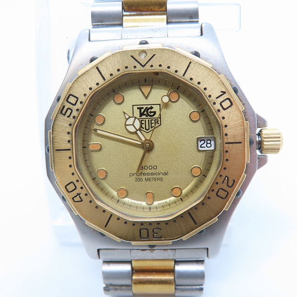 実際に弊社で買取させて頂いたTAG HEUER/タグホイヤー 3000 プロフェッショナル  935.406 腕時計【動作未確認】