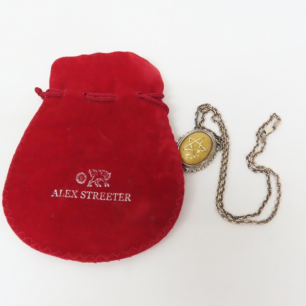 実際に弊社で買取させて頂いたALEX STEETER/アレックスストリーター 2011年限定 エンジェルハートネックレス/ペンダント パールの画像 7枚目