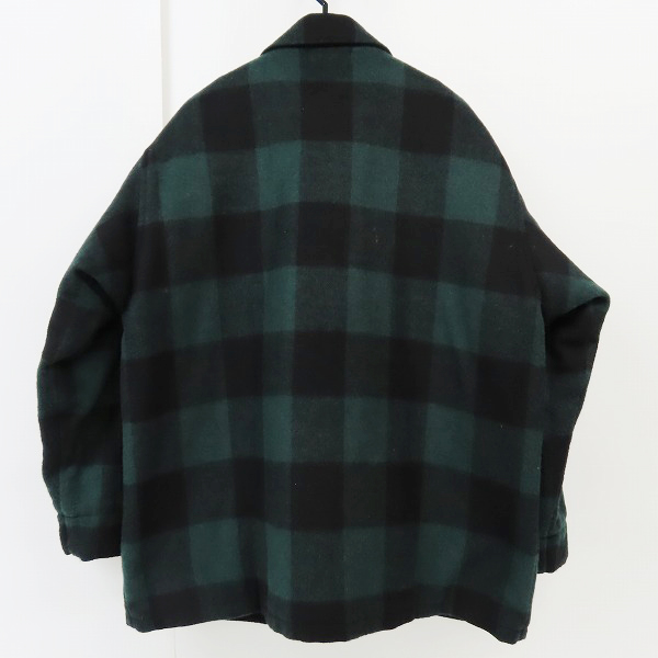 実際に弊社で買取させて頂いたDECENDANT/ディセンダント RAG MELTON JACKET チェック柄 ウール混 ジャケット /2 の画像 1枚目