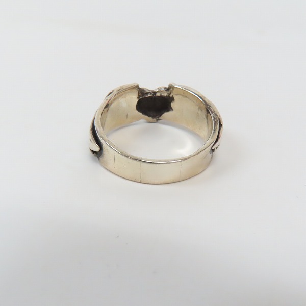 実際に弊社で買取させて頂いた【ギャラ付】ALEX STEETER/アレックスストリーター ハートウイングリング ALR792/17号の画像 3枚目