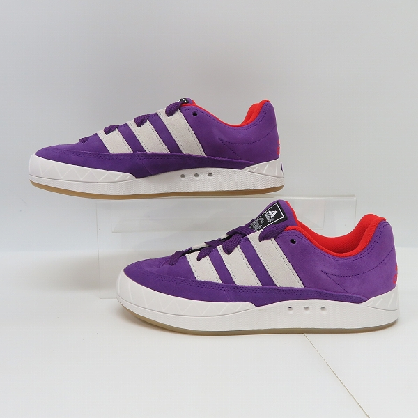 実際に弊社で買取させて頂いたatmos/アトモス×adidas/アディダス Adimatic Glory Purple スニーカー GV6712/26の画像 3枚目