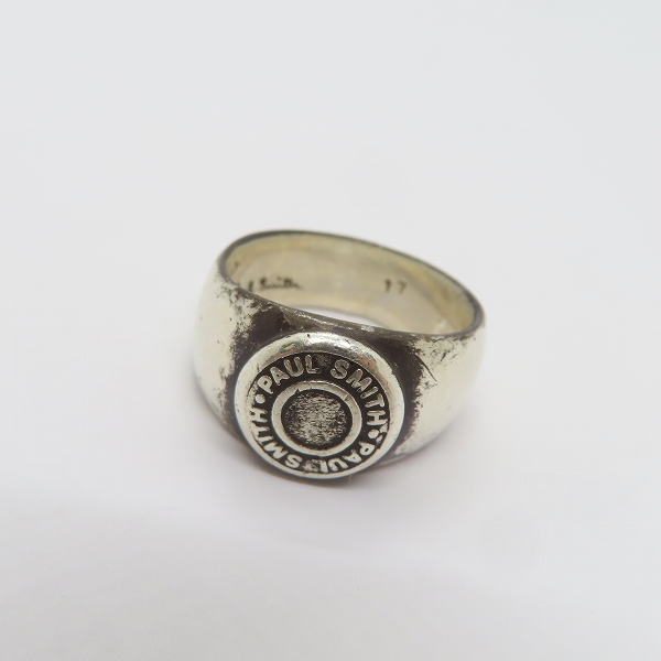実際に弊社で買取させて頂いたPaul Smith/ポールスミス シルバー リング 17号-17.5号