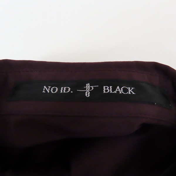 実際に弊社で買取させて頂いたNO ID. BLACK/ノーアイディー ブラック レースロングSH 448006-575S/ONEの画像 2枚目