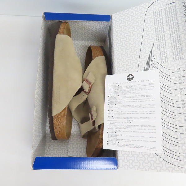 実際に弊社で買取させて頂いたBIRKENSTOCK/ビルケンシュトック ZURICH BS/チューリッヒ スエード サンダル 1009533 /38の画像 7枚目