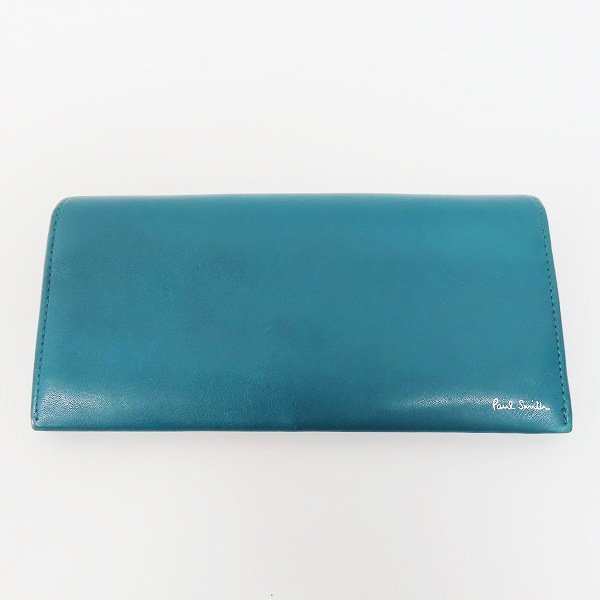 実際に弊社で買取させて頂いたPaul Smith/ポールスミス フォールデッドエッジ 牛革レザー長財布