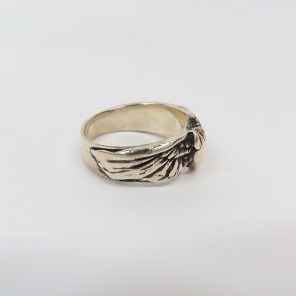 実際に弊社で買取させて頂いた【ギャラ付】ALEX STEETER/アレックスストリーター ハートウイングリング ALR792/17号の画像 4枚目