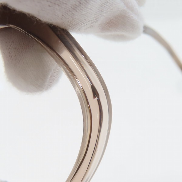 実際に弊社で買取させて頂いたCELINE/セリーヌ クリア メガネフレーム/アイウェア CL50049I 059の画像 8枚目