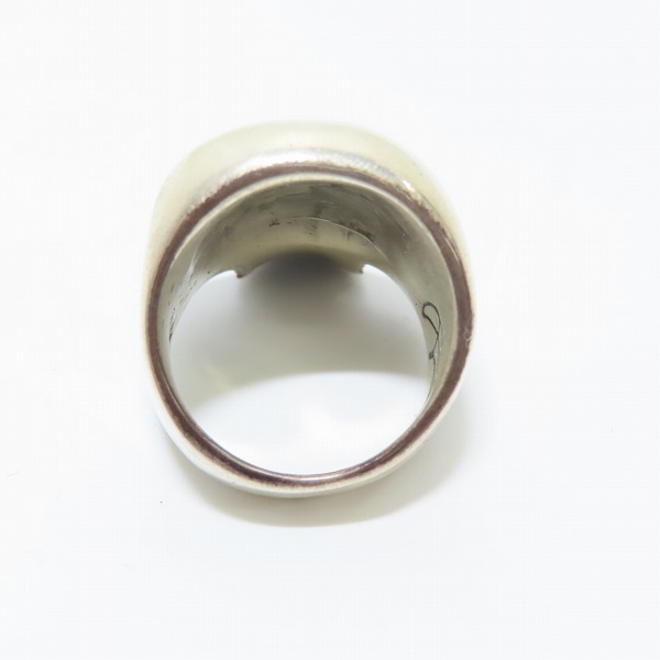 実際に弊社で買取させて頂いたCRAZY PIG/クレイジーピッグ ラージエビルスカルリング/17号の画像 5枚目