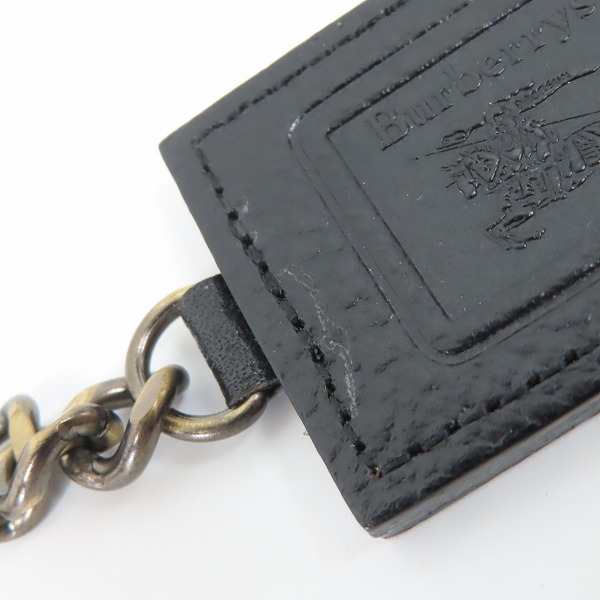 実際に弊社で買取させて頂いたBurberrys/バーバリー レザー キーホルダーの画像 6枚目