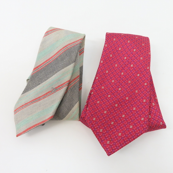 実際に弊社で買取させて頂いたCELINE/セリーヌ マカダム ネクタイ 2点セット