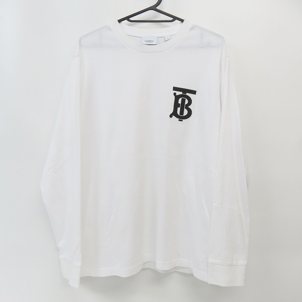 実際に弊社で買取させて頂いた【JPタグ】BURBERRY/バーバリー モノグラム クルーネック ロングスリーブTシャツ  8024600/S
