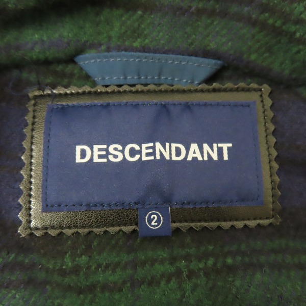 実際に弊社で買取させて頂いたDESCENDANT/ディセンダント ジップアップ ジャケット /2 の画像 2枚目