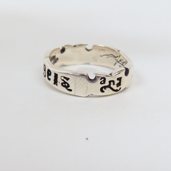 実際に弊社で買取させて頂いたALEX STREETER/アレックスストリーター エンジェル＆デビルズ リング ALR811/18.5号の画像 4枚目